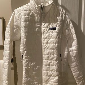 Patagonia Nano Puff Jacket medium white NWT